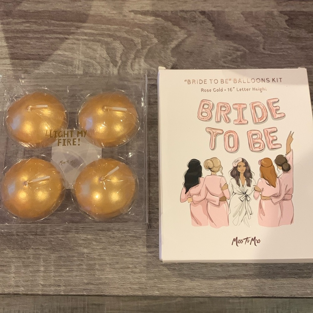Bride to be accessories